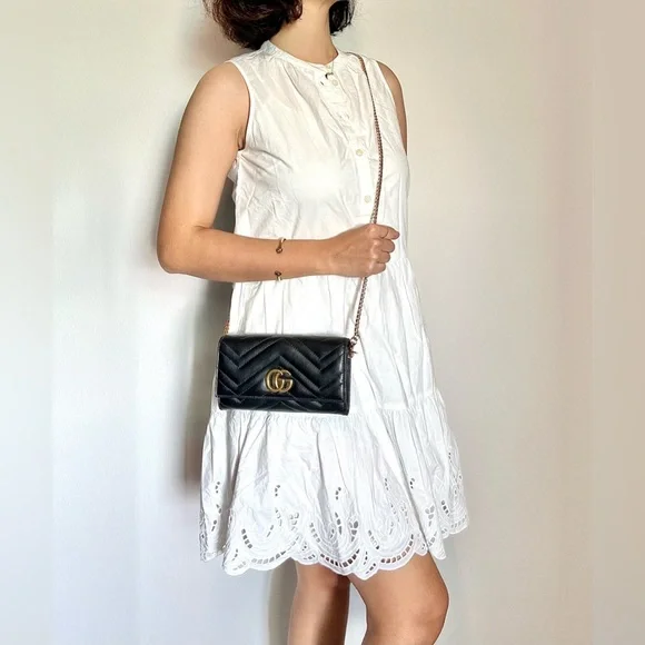 🍓GUCCI Marmont Logo Wallet - Picture 15 of 16